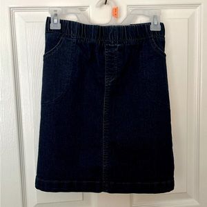 Large Denim Skort